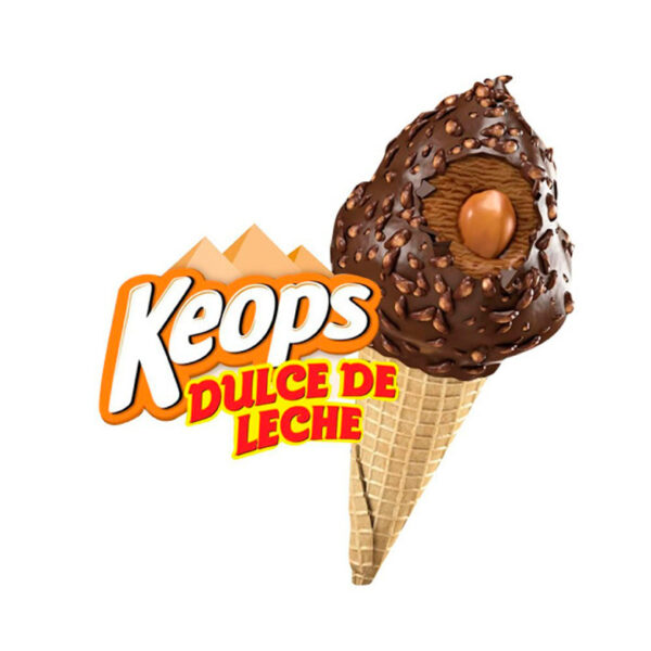 Cono keops Ice cream Dulce de leche 14 x 89 GR