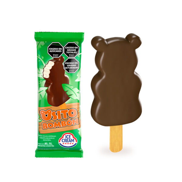 Palito Ice cream Osito rell. Crema 18 x 50 GR