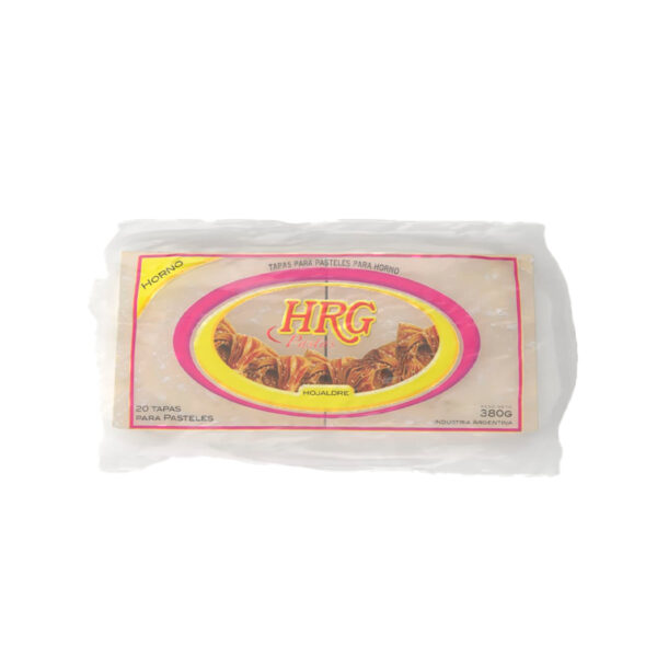 Tapa p/ pasteles Hrg de horno con hojaldre 380 grs