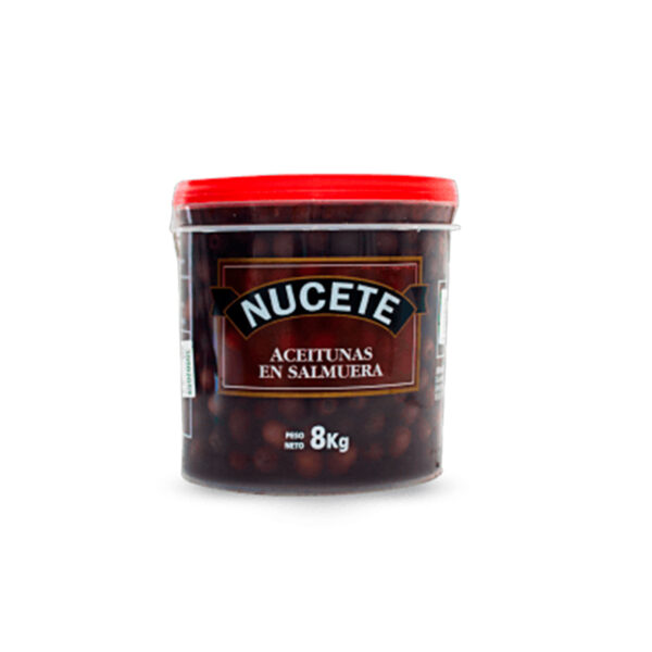 nucete aceitunas negras desc. X 4 kg balde