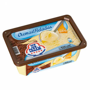 ice cream pote x 500 g choc/vainilla