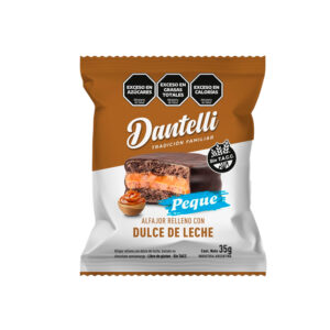 dantelli alfajor peq ddl x 35 grs