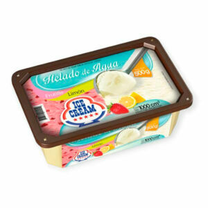 ice cream pote x 500 g limon/frutilla