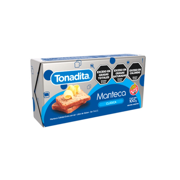 tonadita manteca por 100 gr