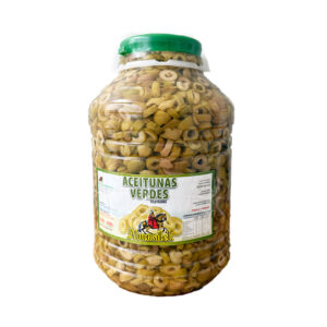 Abumalek aceitunas verdes rodajas X 5 KGS