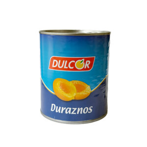 Dulcor durazno natural lata X 485 GR