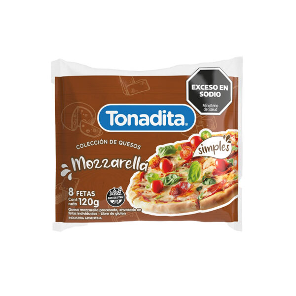 TONAD. FETAS MOZZA 8 X 120 GR.