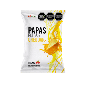 Juli Croc Papas Fritas Sbr. Cheddar x 70 Gr Sin Tacc